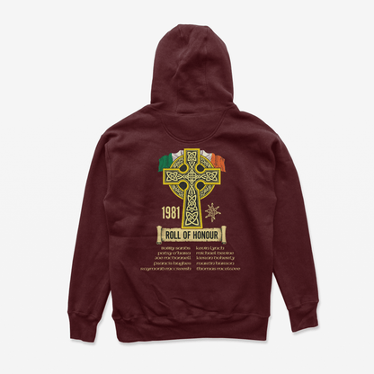 Eirin Apparel Men's Hoodie Maroon / S Men's 1981 Roll Of Honour Hoodie