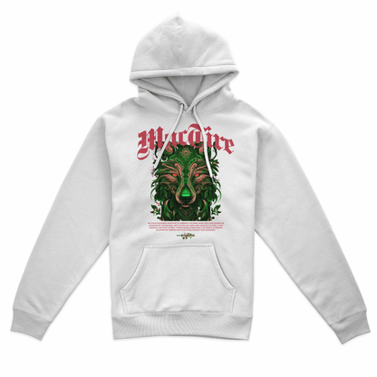 Eirin Apparel Men's Hoodie Men's Ceilteach Mac Tíre (Irish Wolf) Celtic Totem Hoodie