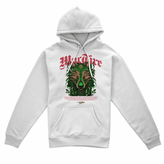 Eirin Apparel Men's Hoodie Men's Ceilteach Mac Tíre (Irish Wolf) Celtic Totem Hoodie