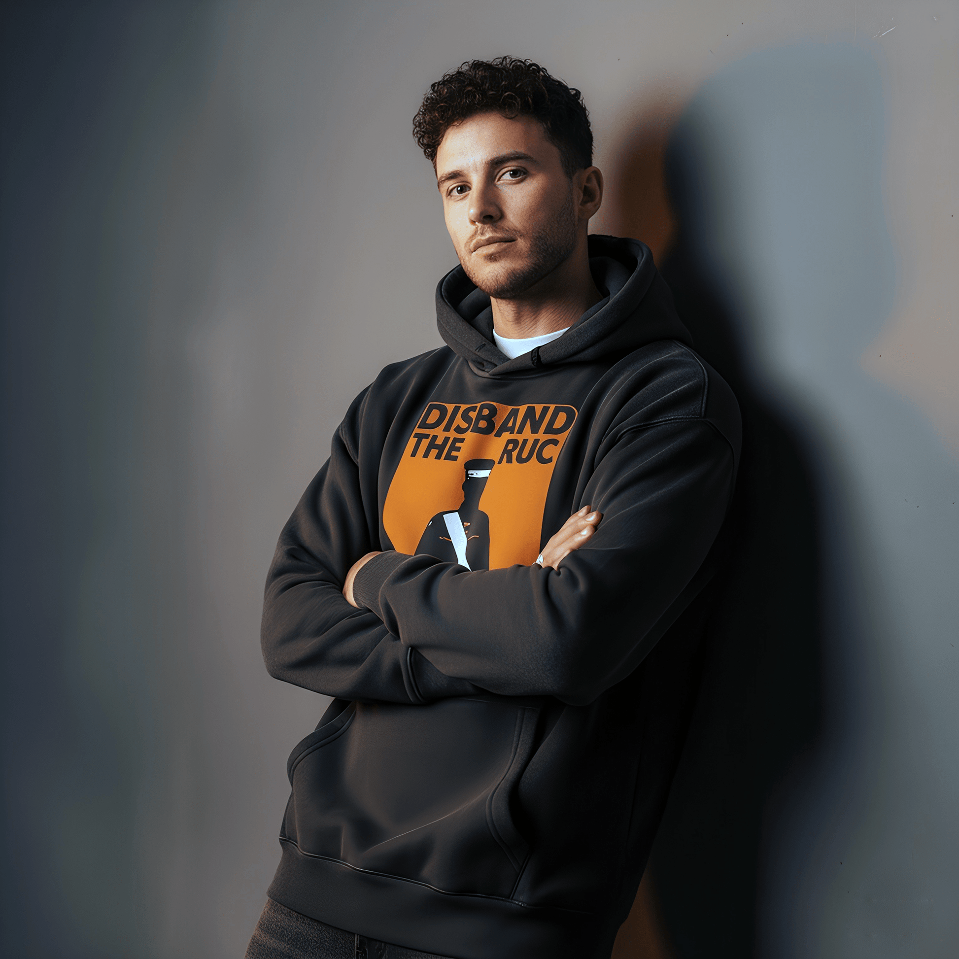 Eirin Apparel Men's Hoodie Men's 'Disband The RUC' Hoodie – Limited Edition Heavy Blend