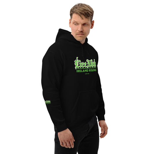 Eirin Apparel Men's Hoodie Men's Éire Abú Hoodie – Black Edition