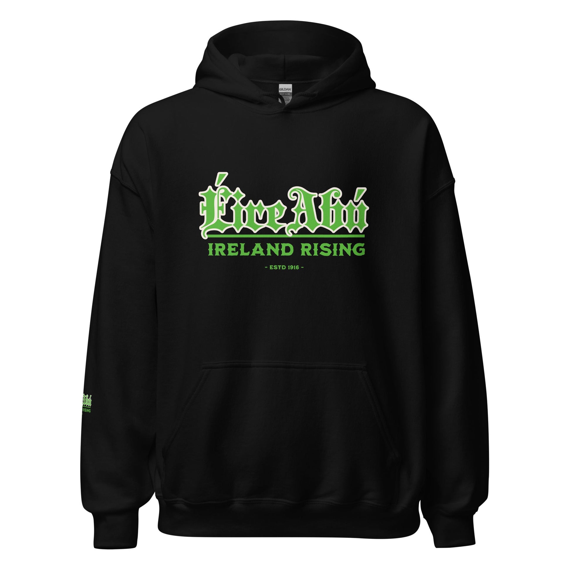 Eirin Apparel Men's Hoodie Men's Éire Abú Hoodie – Black Edition