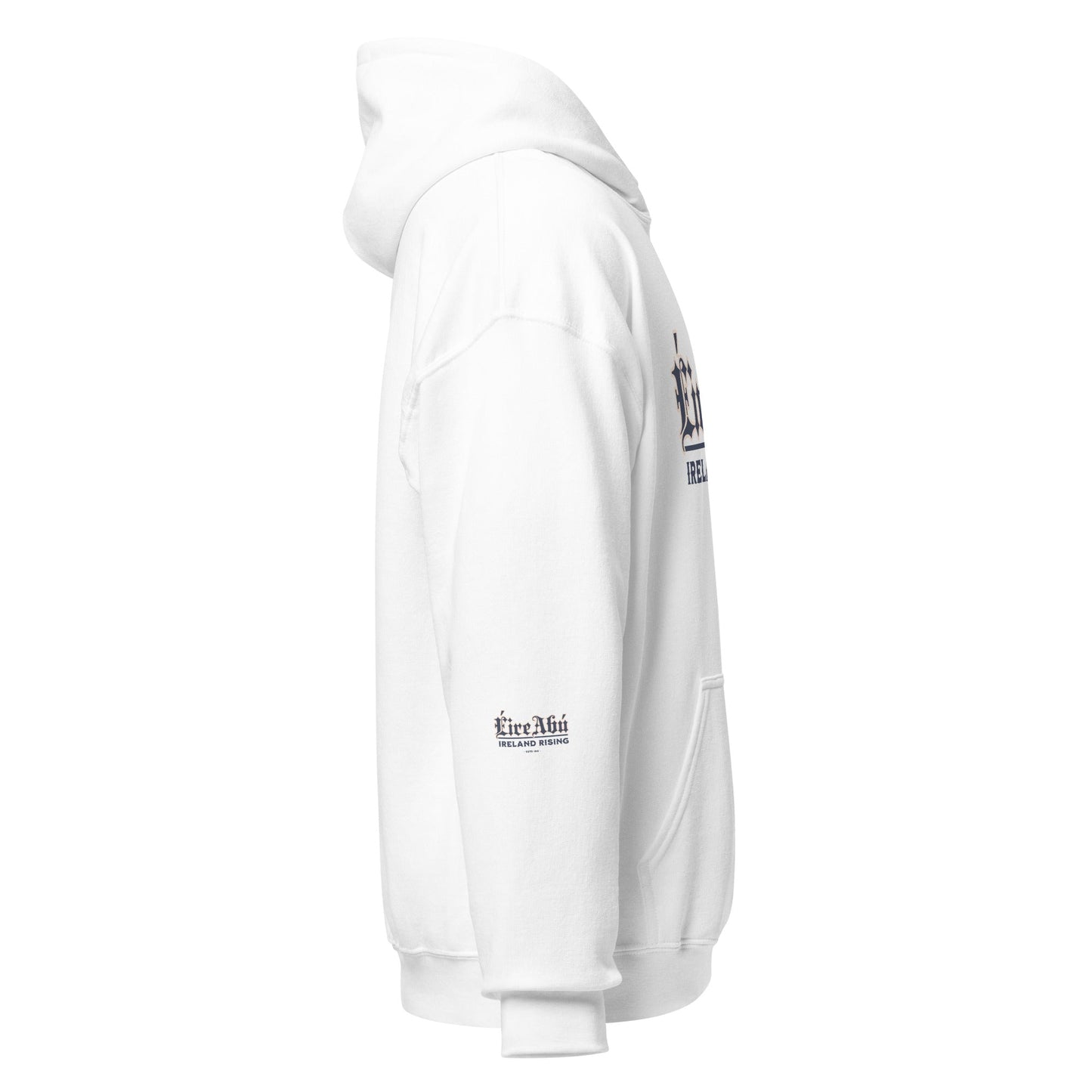 Eirin Apparel Men's Hoodie Men's Éire Abú Hoodie – White Edition