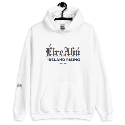 Eirin Apparel Men's Hoodie Men's Éire Abú Hoodie – White Edition