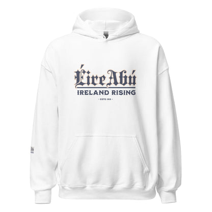 Eirin Apparel Men's Hoodie Men's Éire Abú Hoodie – White Edition