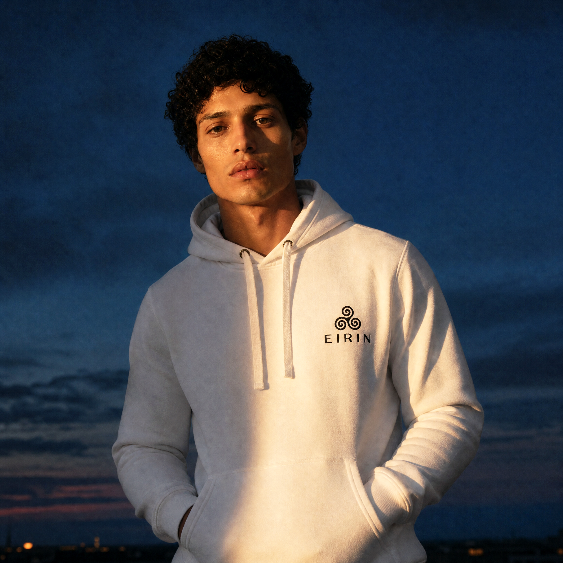 Eirin Apparel Men's Hoodie Men's EIRIN 'Issue' Hoodie – White