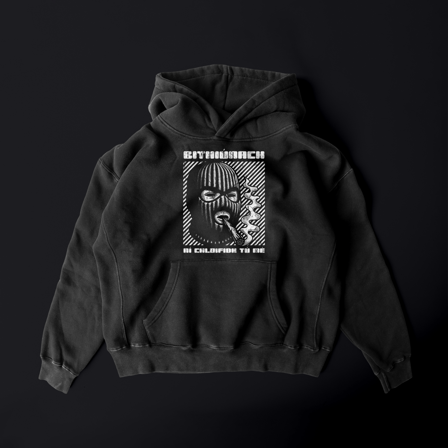 Eirin Apparel Men's Hoodie Men's 'Irish Outlaw' Gaelic Hoodie – Limited Edition Heavy Blend