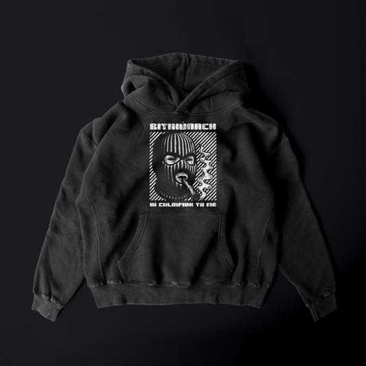 Eirin Apparel Men's Hoodie Men's 'Irish Outlaw' Gaelic Hoodie – Limited Edition Heavy Blend