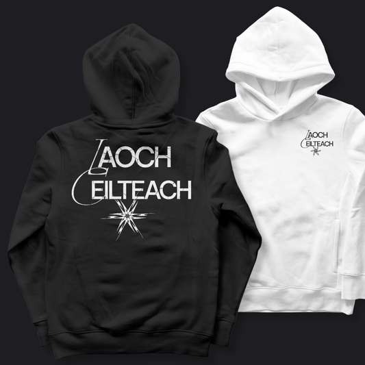 Eirin Apparel Men's Hoodie Men's 'Laoch Ceilteach' Celtic Warrior Gaelic Hoodie