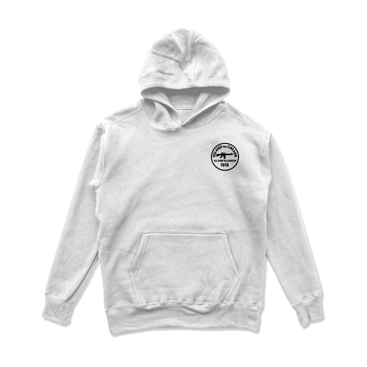 Eirin Apparel Men's Hoodie Men's Óglaigh na hÉireann Est. 1919 White Hoodie