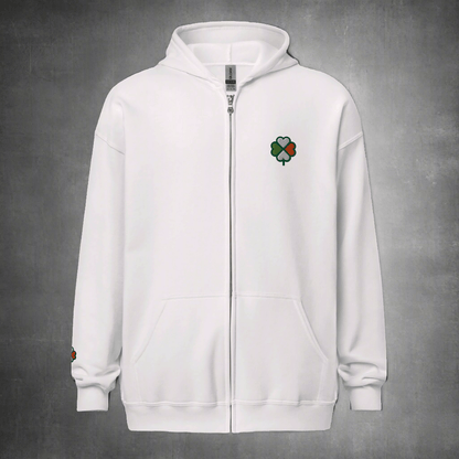Eirin Apparel Men's Hoodie Men's Signature Hibernian Premium Zip Up Hoodie