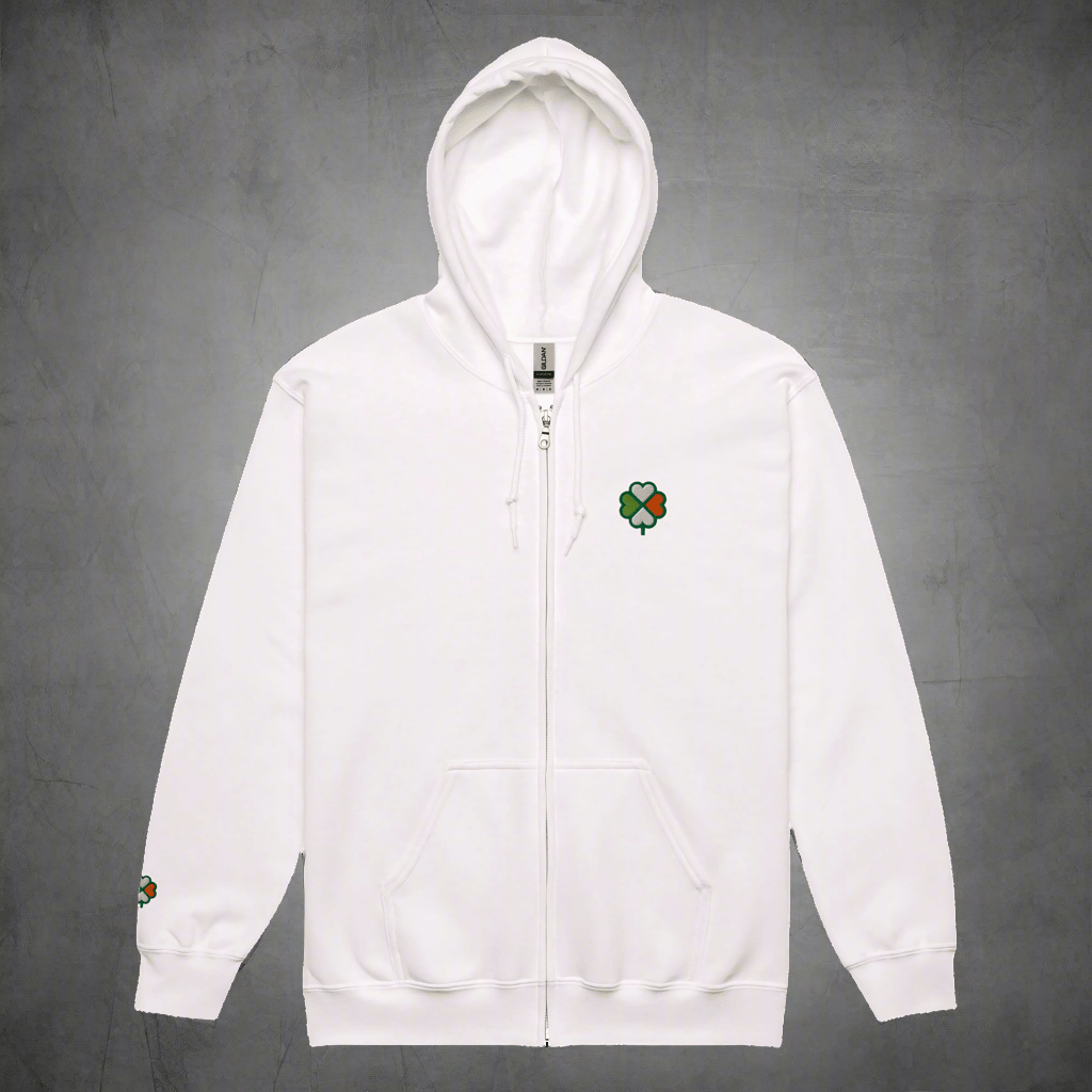 Eirin Apparel Men's Hoodie Men's Signature Hibernian Premium Zip Up Hoodie
