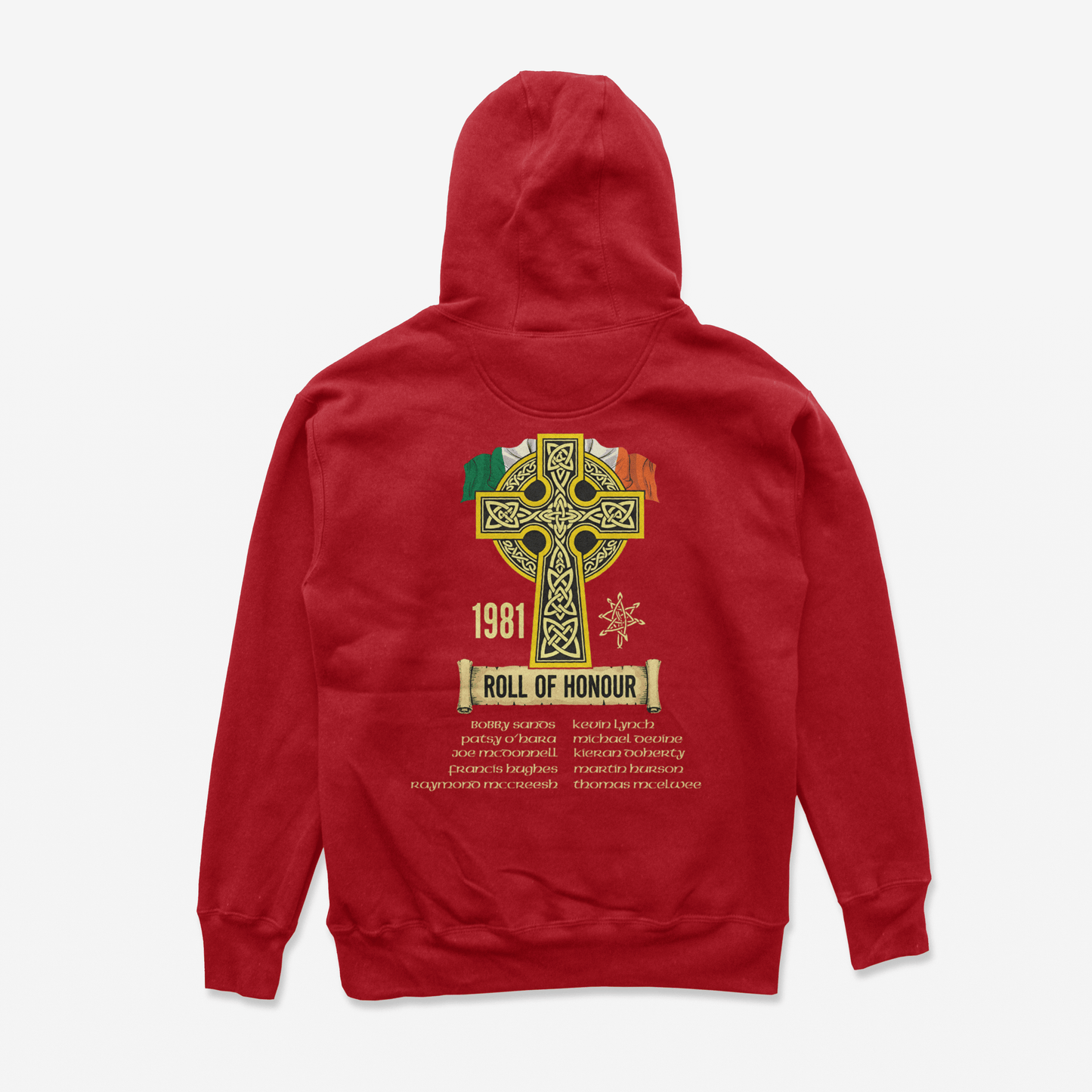 Eirin Apparel Men's Hoodie Red / S Men's 1981 Roll Of Honour Hoodie