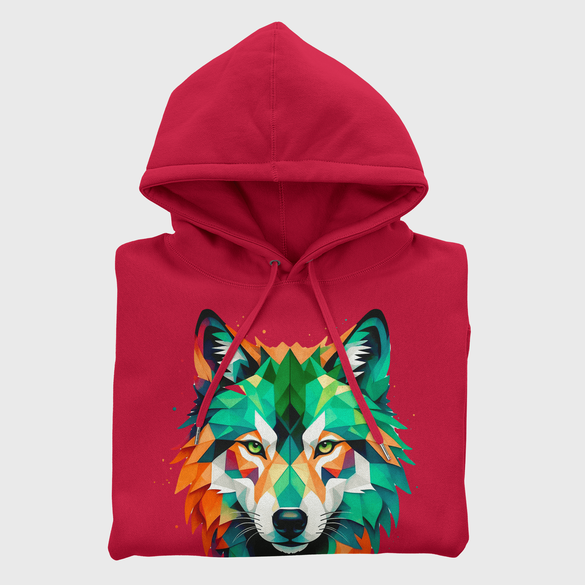 Eirin Apparel Men's Hoodie Red / S Men's Celtic Canine Hoodie