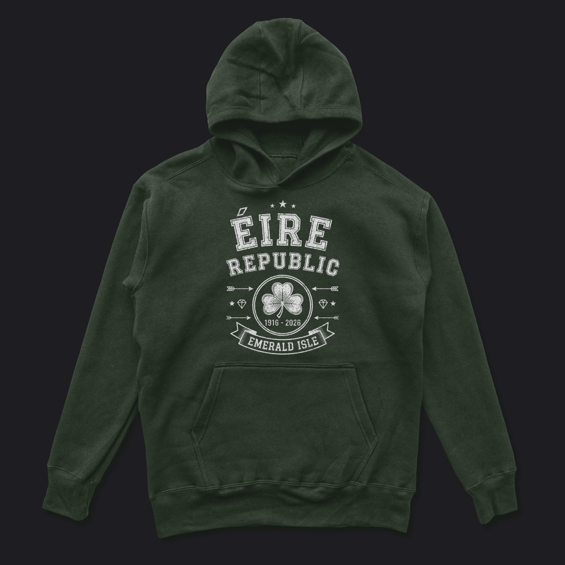 Eirin Apparel Men's Hoodie Unisex 'Emerald Isle' Hoodie