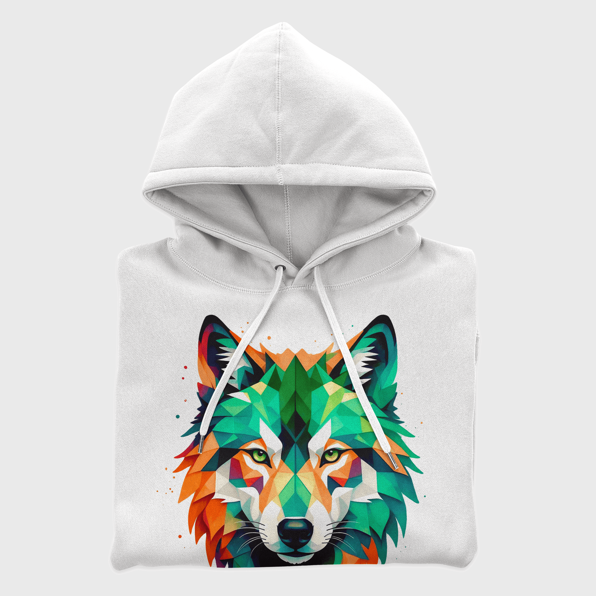 Eirin Apparel Men's Hoodie White / S Men's Celtic Canine Hoodie