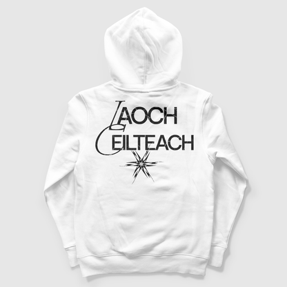 Eirin Apparel Men's Hoodie White / Small Men's 'Laoch Ceilteach' Celtic Warrior Hoodie
