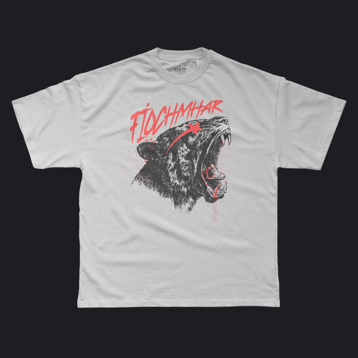 Eirin Apparel Men's T-Shirt Ash / S Men's 'Ferocious' Gaelic T-Shirt