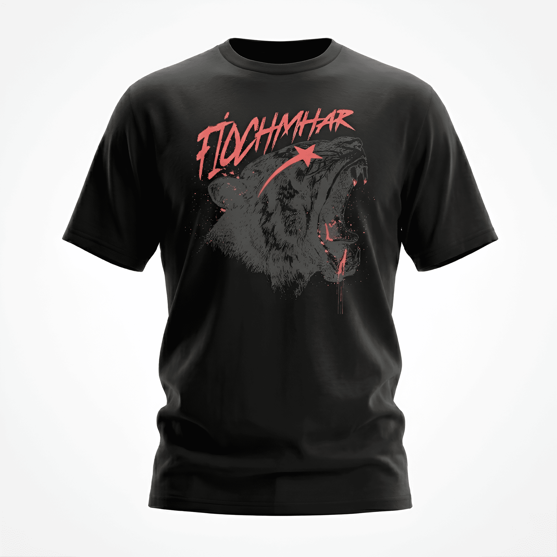 Eirin Apparel Men's T-Shirt Black / S 'Ferocious' Gaelic T-Shirt