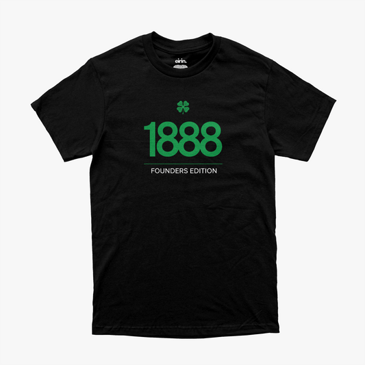 Eirin Apparel Men's T-Shirt Black / S Men's 1888 Founders Edition Celtic FC T-Shirt