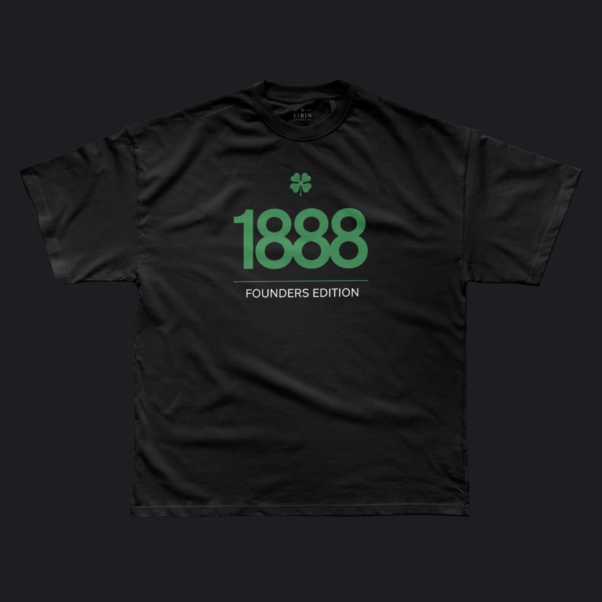 Eirin Apparel Men's T-Shirt Black / S Men's 1888 Founders Edition Celtic FC T-Shirt