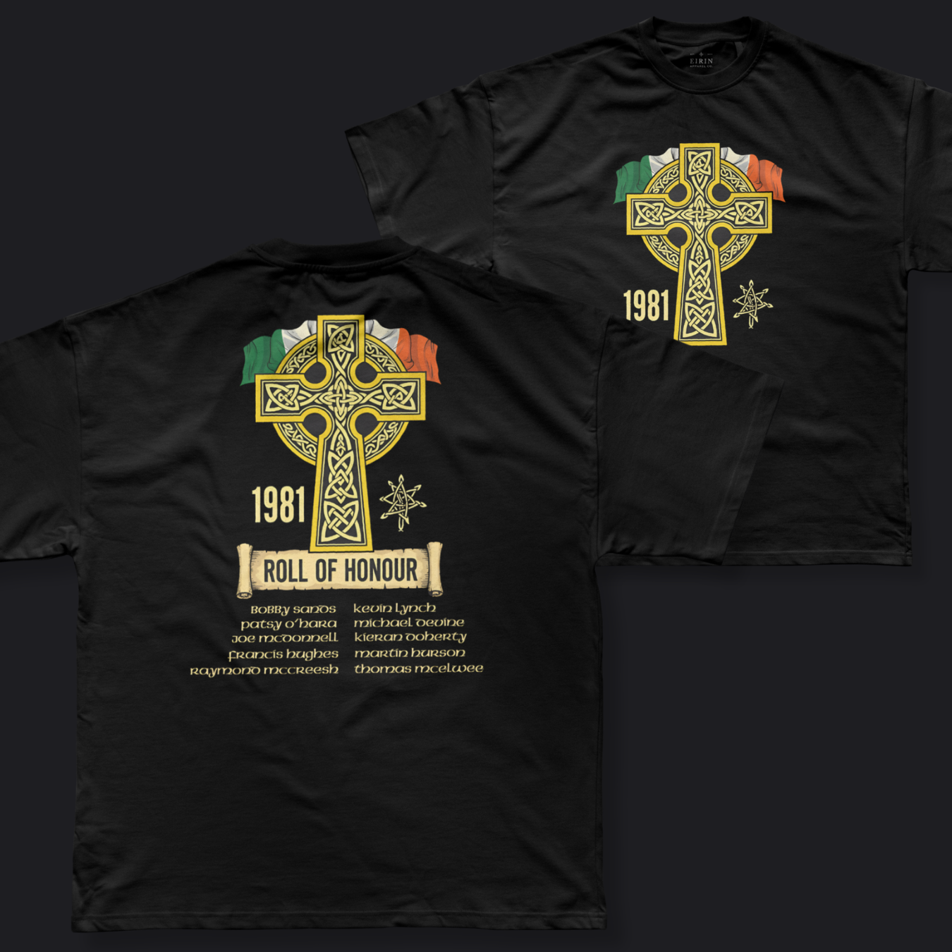 Eirin Apparel Men's T-Shirt Black / S Men's 1981 Roll Of Honour T-Shirt