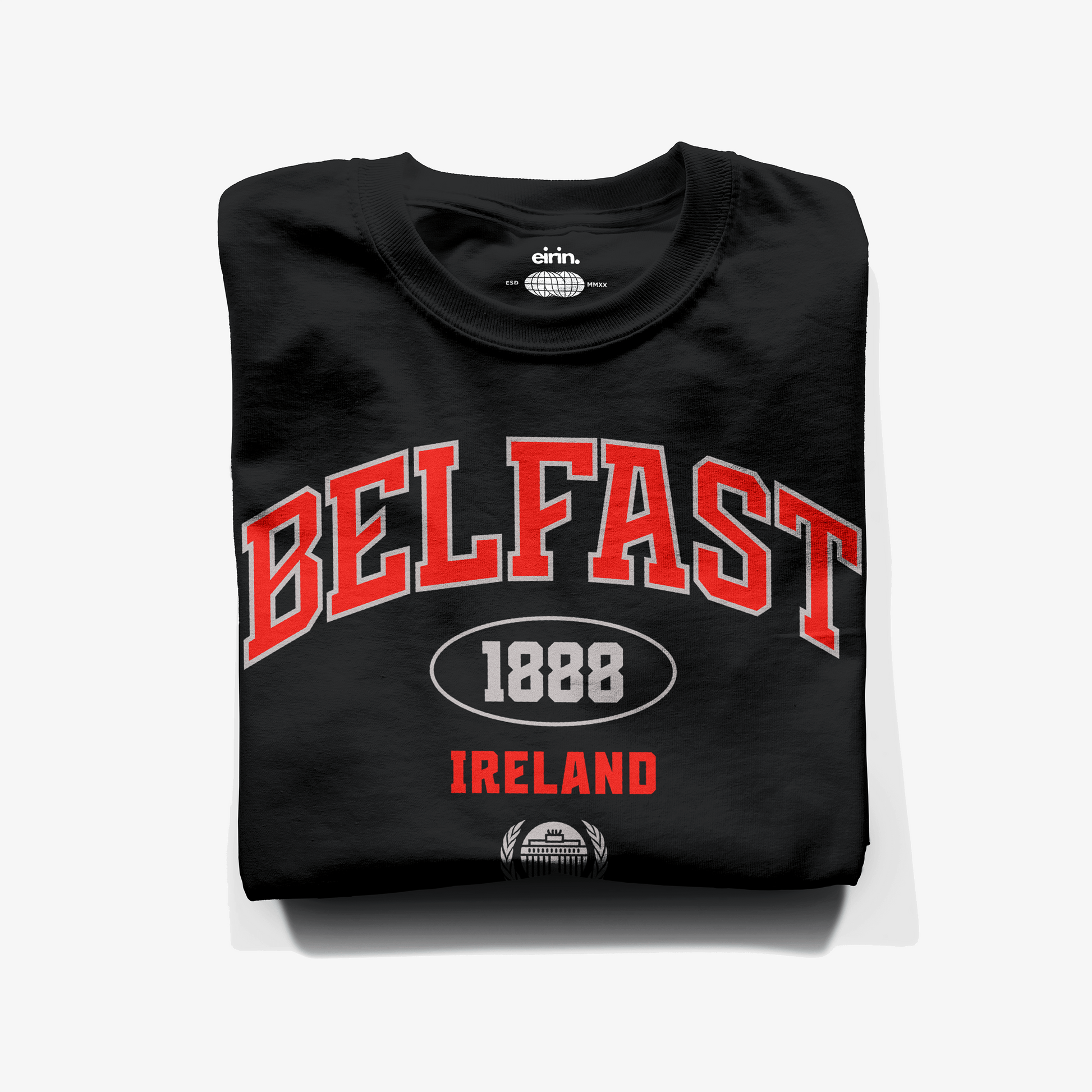 Eirin Apparel Men's T-Shirt Black / S Men's Belfast 1888 T-Shirt