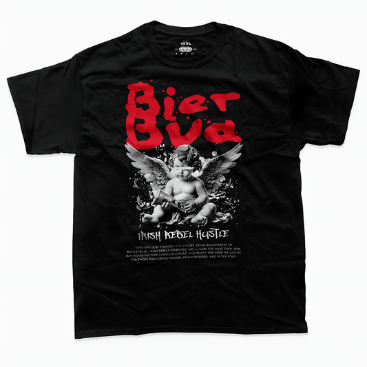 Eirin Apparel Men's T-Shirt Black / S Men's Bier Bua Irish Hustle T-Shirt