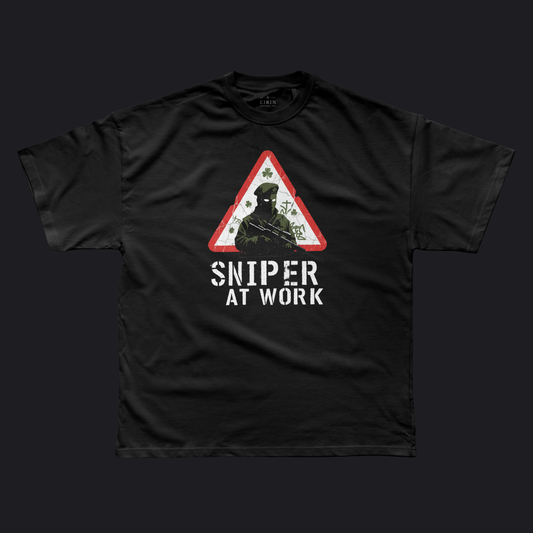 Eirin Apparel Men's T-Shirt Black / S Men's 'Sniper At Work' Irish Republican T-Shirt