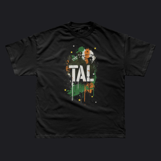 Eirin Apparel Men's T-Shirt Black / S Men's TAL Graffiti Print Irish Republican T-Shirt