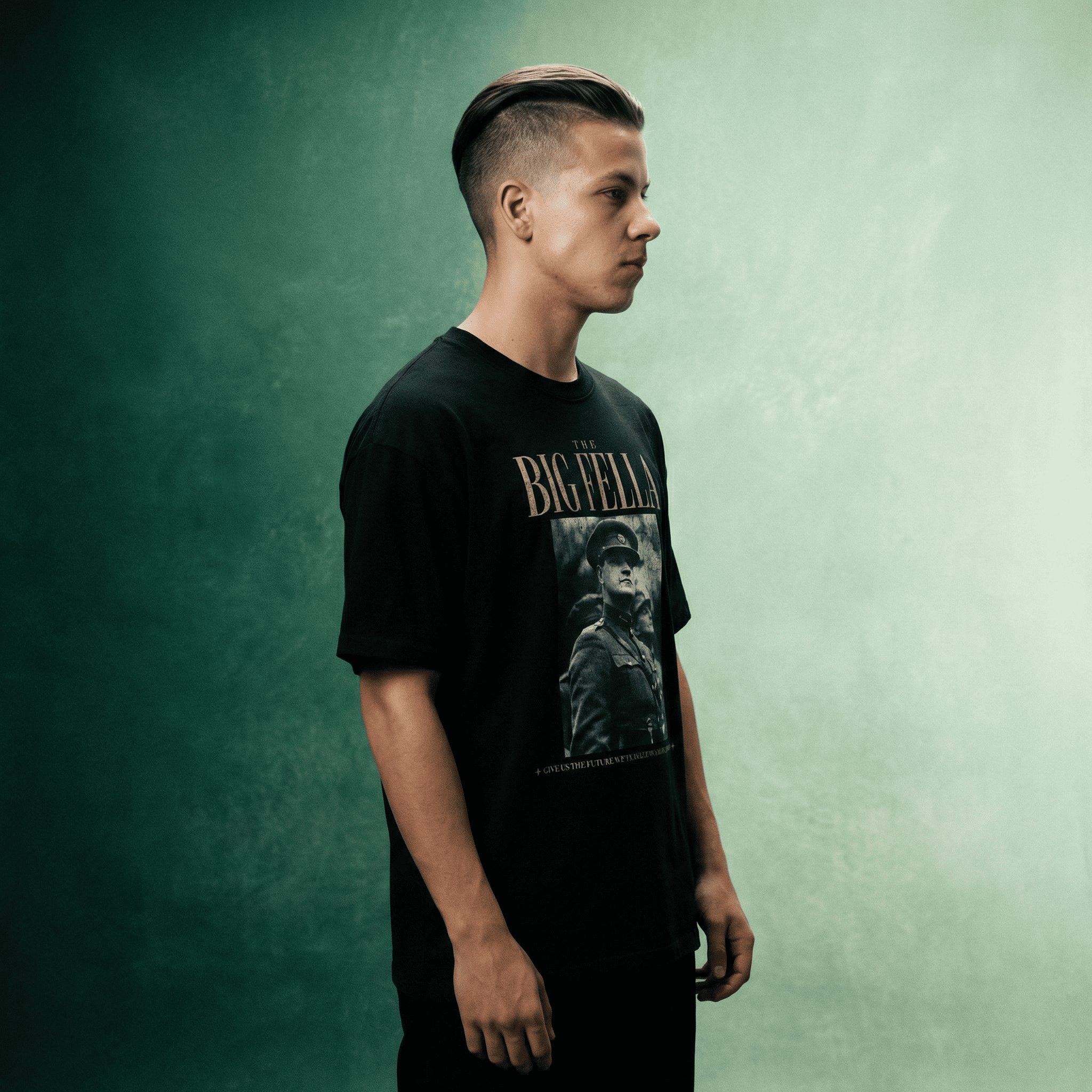 Eirin Apparel Men's T-Shirt Black / S Men's 'The Big Fella' Michael Collins Tribute T-Shirt