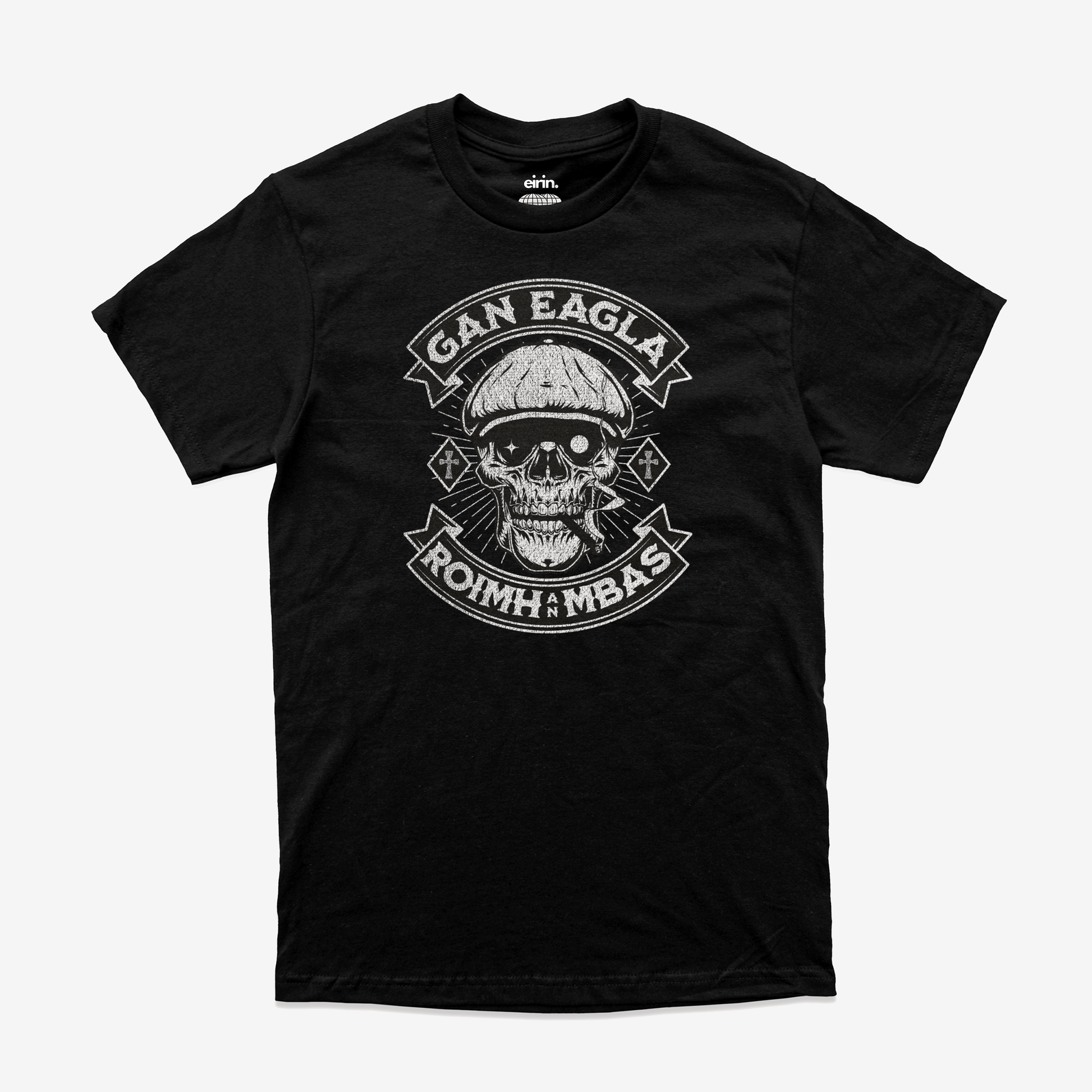 Eirin Apparel Men's T-Shirt Black / S Men's 'Without Fear Of Death' Gaelic T-Shirt