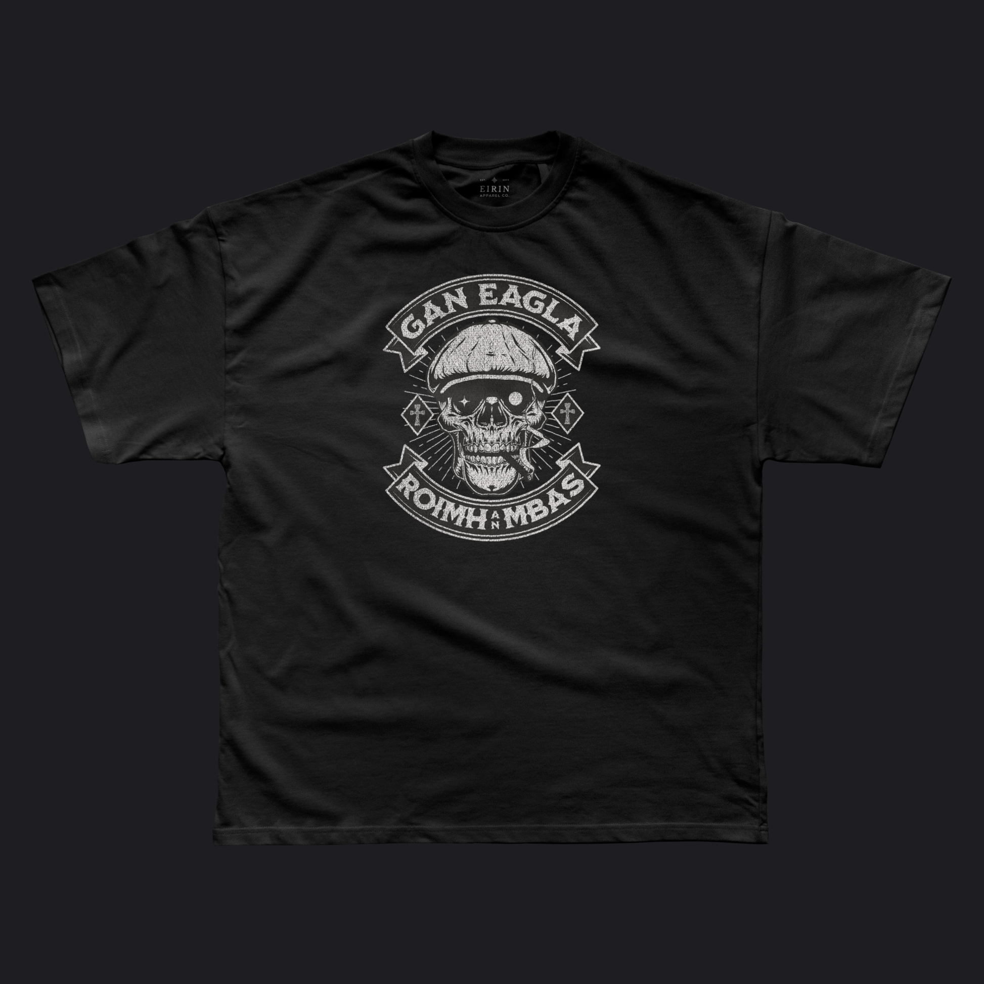 Eirin Apparel Men's T-Shirt Black / S Men's 'Without Fear Of Death' Gaelic T-Shirt