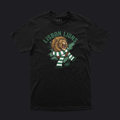 Eirin Apparel Men's T-Shirt Black / S Unisex Roaring Lisbon Lions 1967 T-Shirt