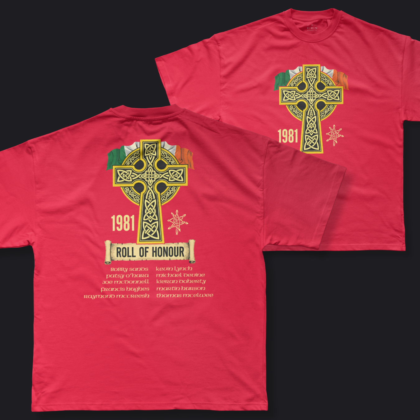 Eirin Apparel Men's T-Shirt Cardinal / S Men's 1981 Roll Of Honour T-Shirt