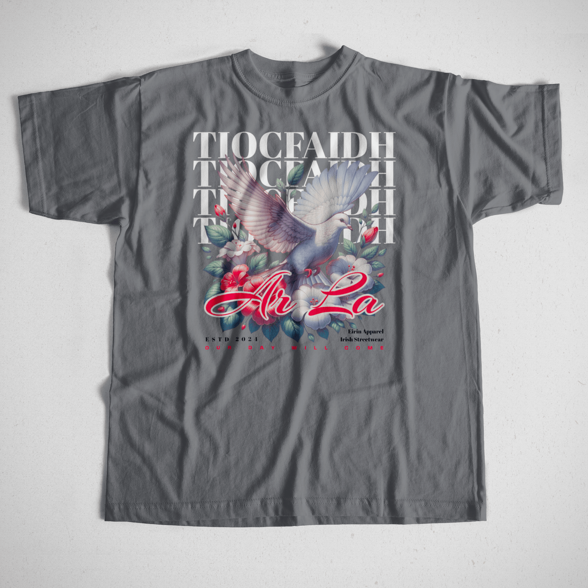 Eirin Apparel Men's T-Shirt Charcoal / S Men's Doves of Freedom T-Shirt