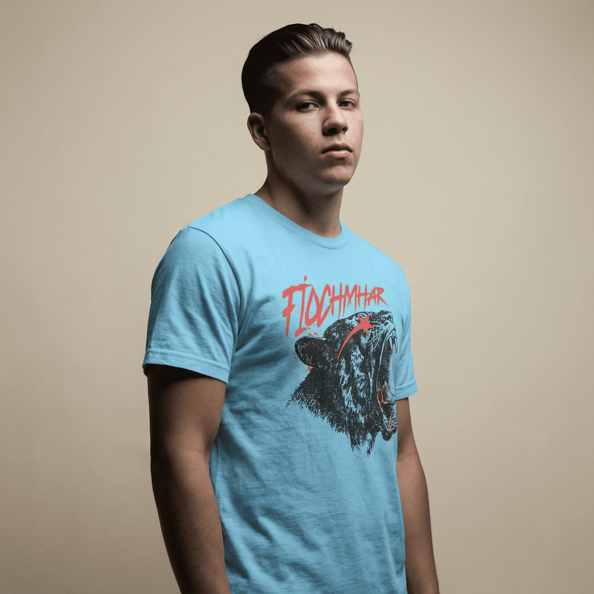 Eirin Apparel Men's T-Shirt 'Ferocious' Gaelic T-Shirt