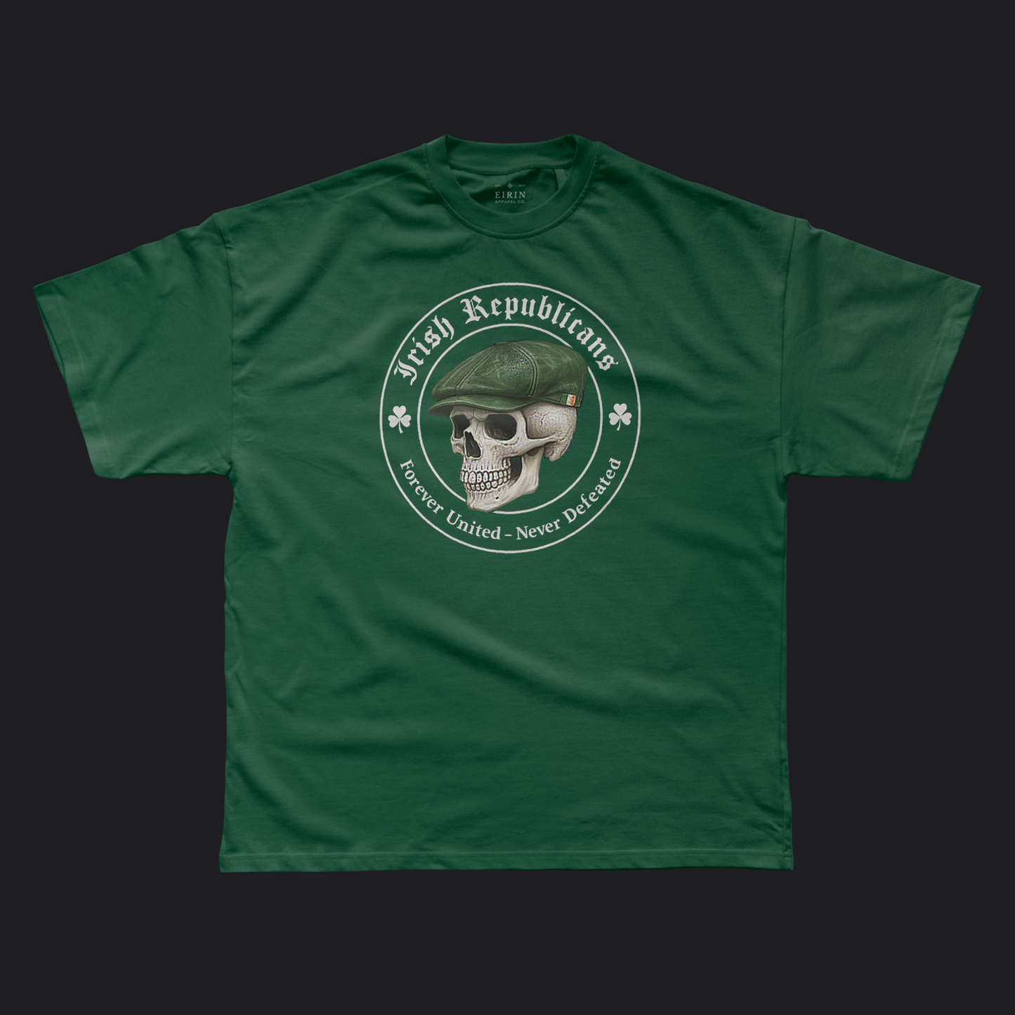 Eirin Apparel Men's T-Shirt Forest Green / S Men's Forever United Irish Republican T-Shirt