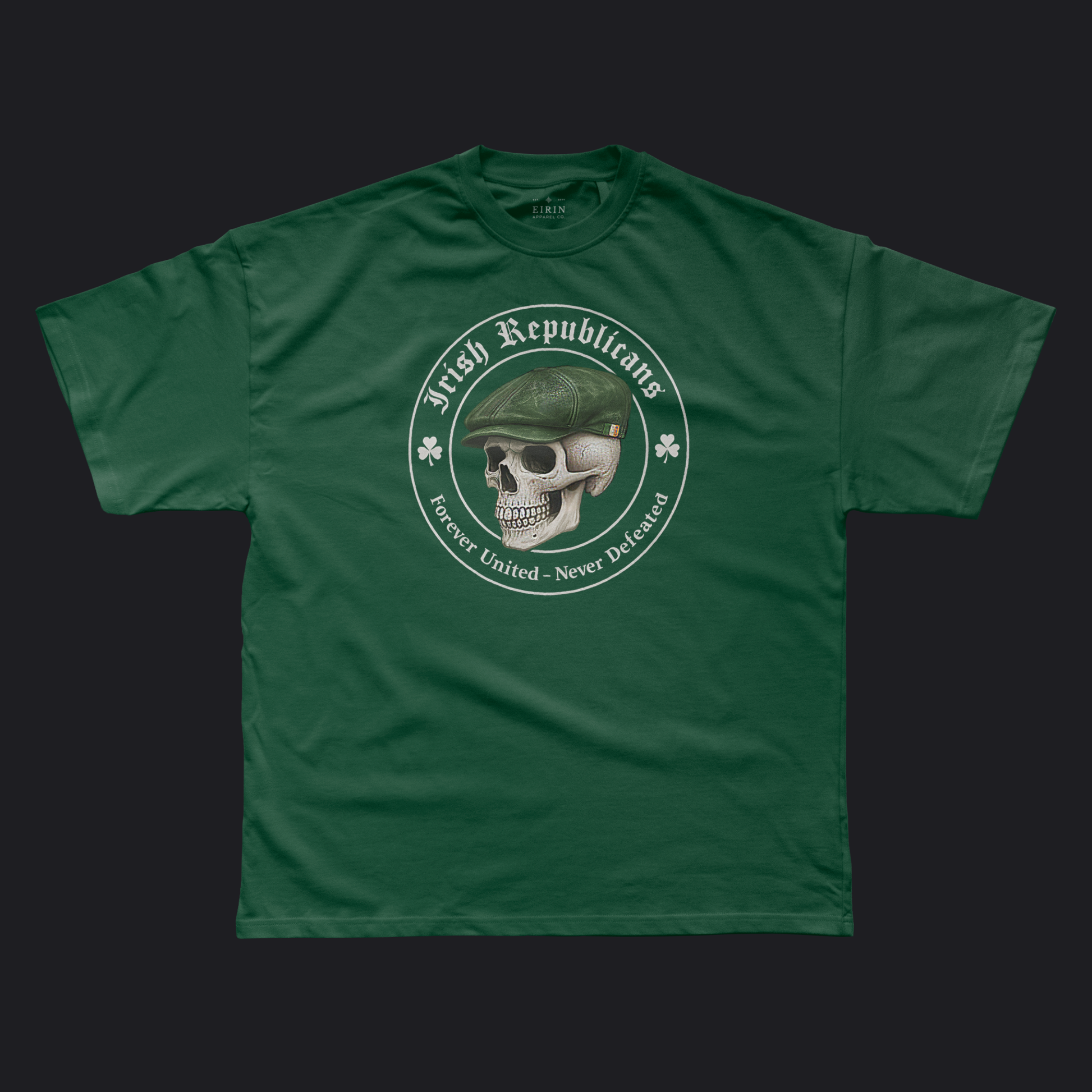 Eirin Apparel Men's T-Shirt Forest Green / S Men's Forever United Irish Republican T-Shirt