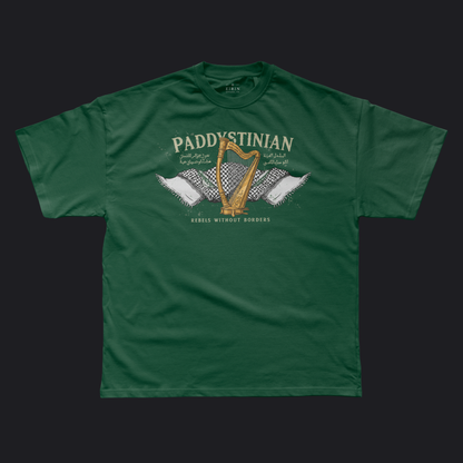 Eirin Apparel Men's T-Shirt Forest Green / S Men's Paddystinian Rebels Without Borders T-Shirt