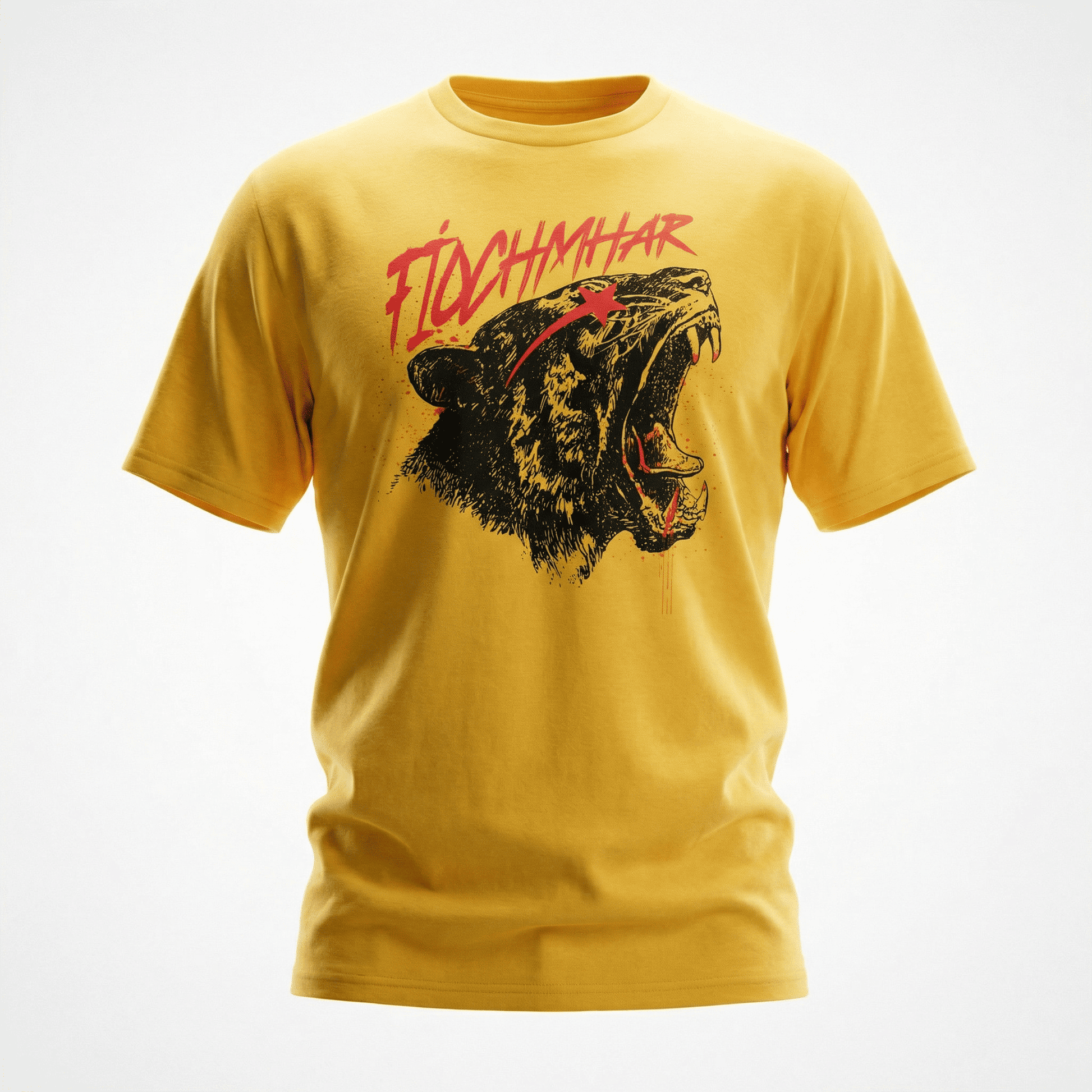 Eirin Apparel Men's T-Shirt Gold / S 'Ferocious' Gaelic T-Shirt