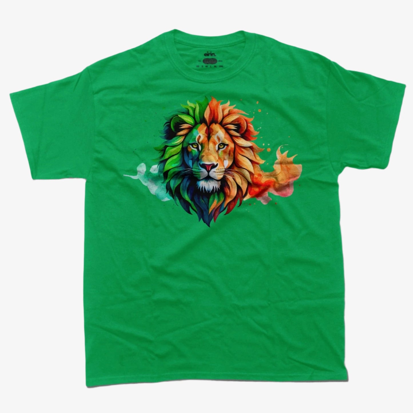 Eirin Apparel Men's T-Shirt Green / S Men's Celtic Lion T-Shirt