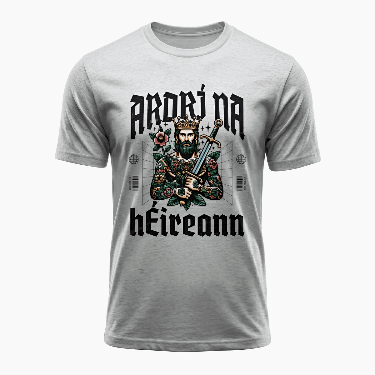 Eirin Apparel Men's T-Shirt 'High King Of Ireland' Gaelic T-Shirt
