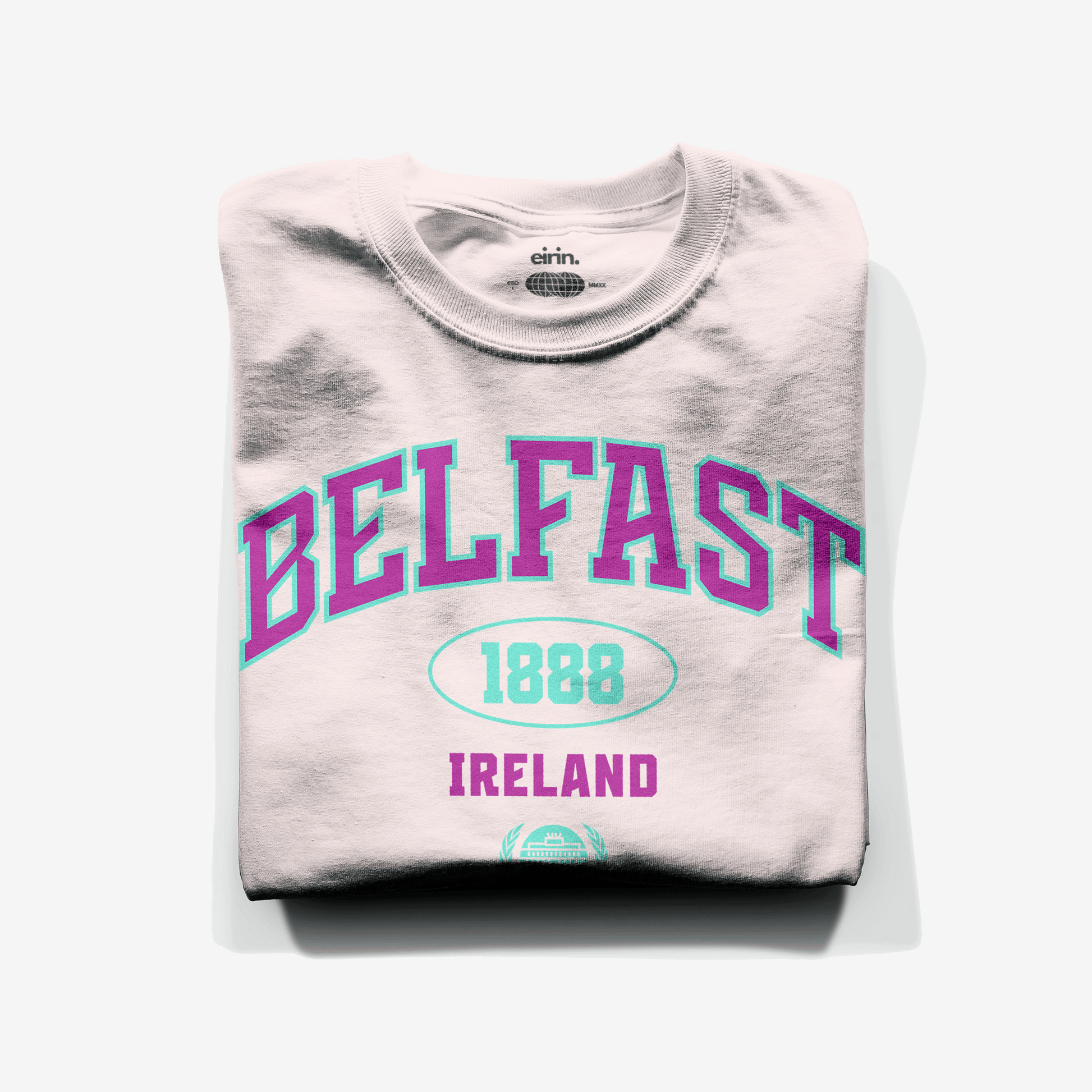 Eirin Apparel Men's T-Shirt Ice Grey / S Men's Belfast 1888 T-Shirt