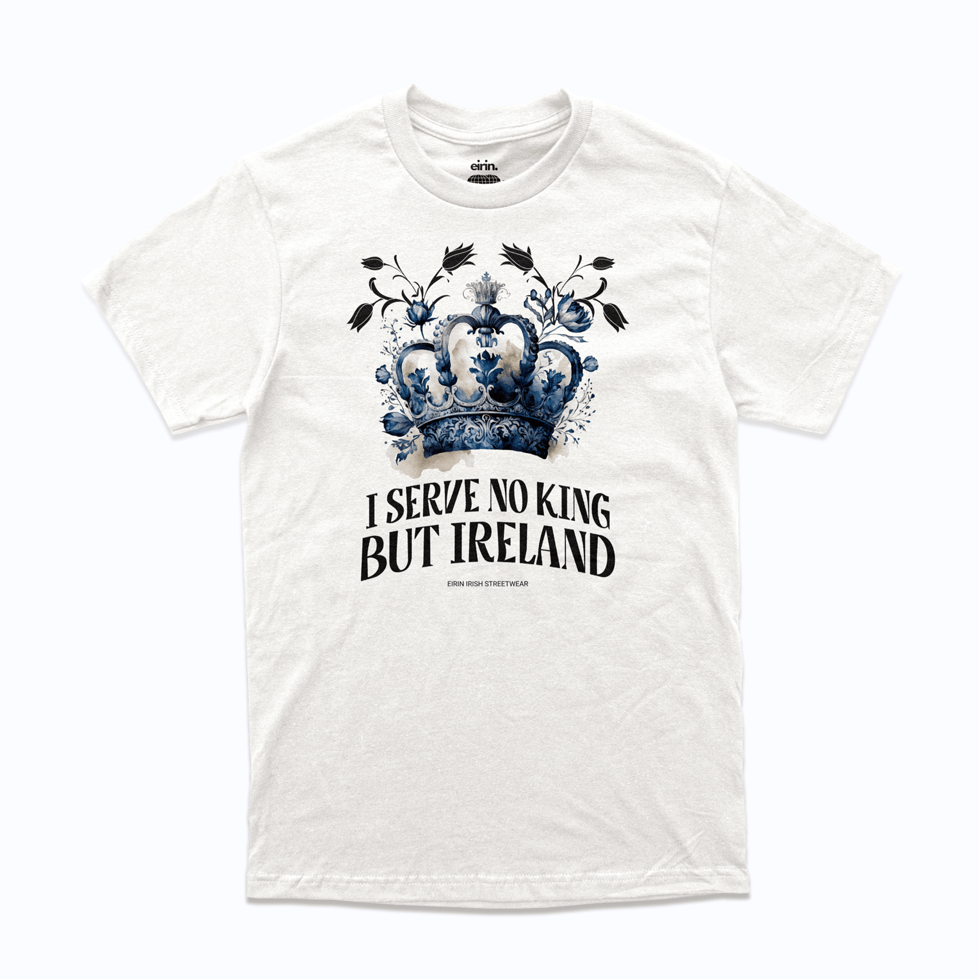 Eirin Apparel Men's T-Shirt Liberty Ice / S Men's 'No King But Ireland' T-Shirt