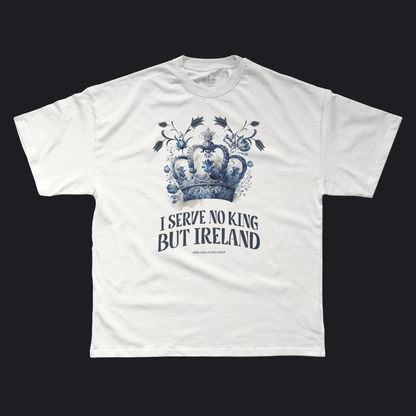 Eirin Apparel Men's T-Shirt Liberty Ice / S Men's 'No King But Ireland' T-Shirt