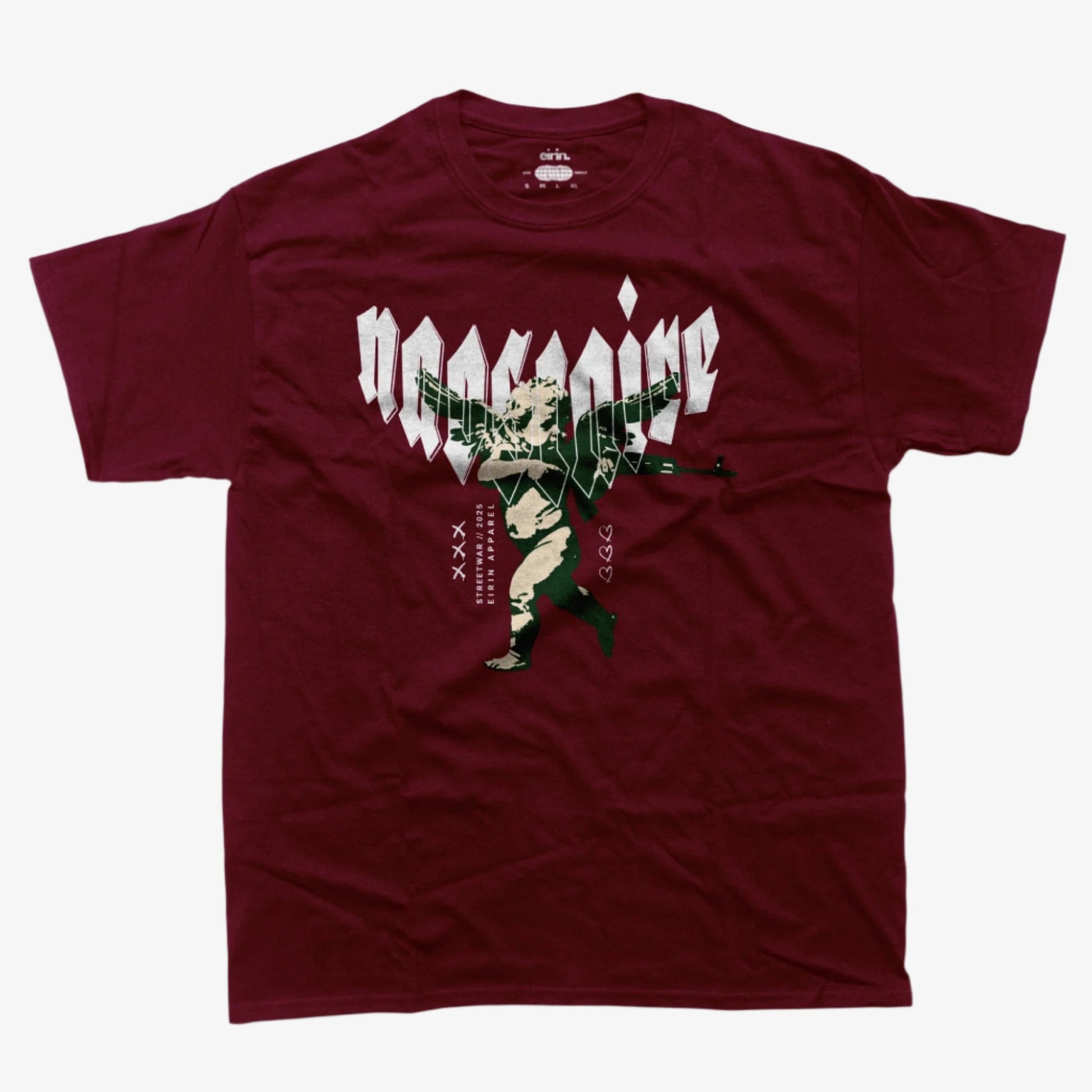 Eirin Apparel Men's T-Shirt Maroon / S Men's Naoscaire Sniper Graphic T-Shirt