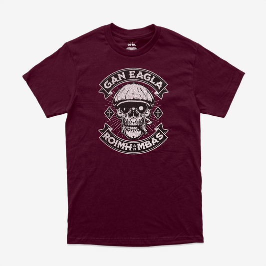 Eirin Apparel Men's T-Shirt Maroon / S Men's 'Without Fear Of Death' Gaelic T-Shirt