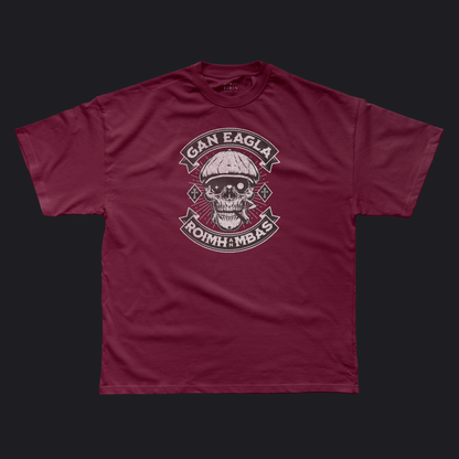 Eirin Apparel Men's T-Shirt Maroon / S Men's 'Without Fear Of Death' Gaelic T-Shirt