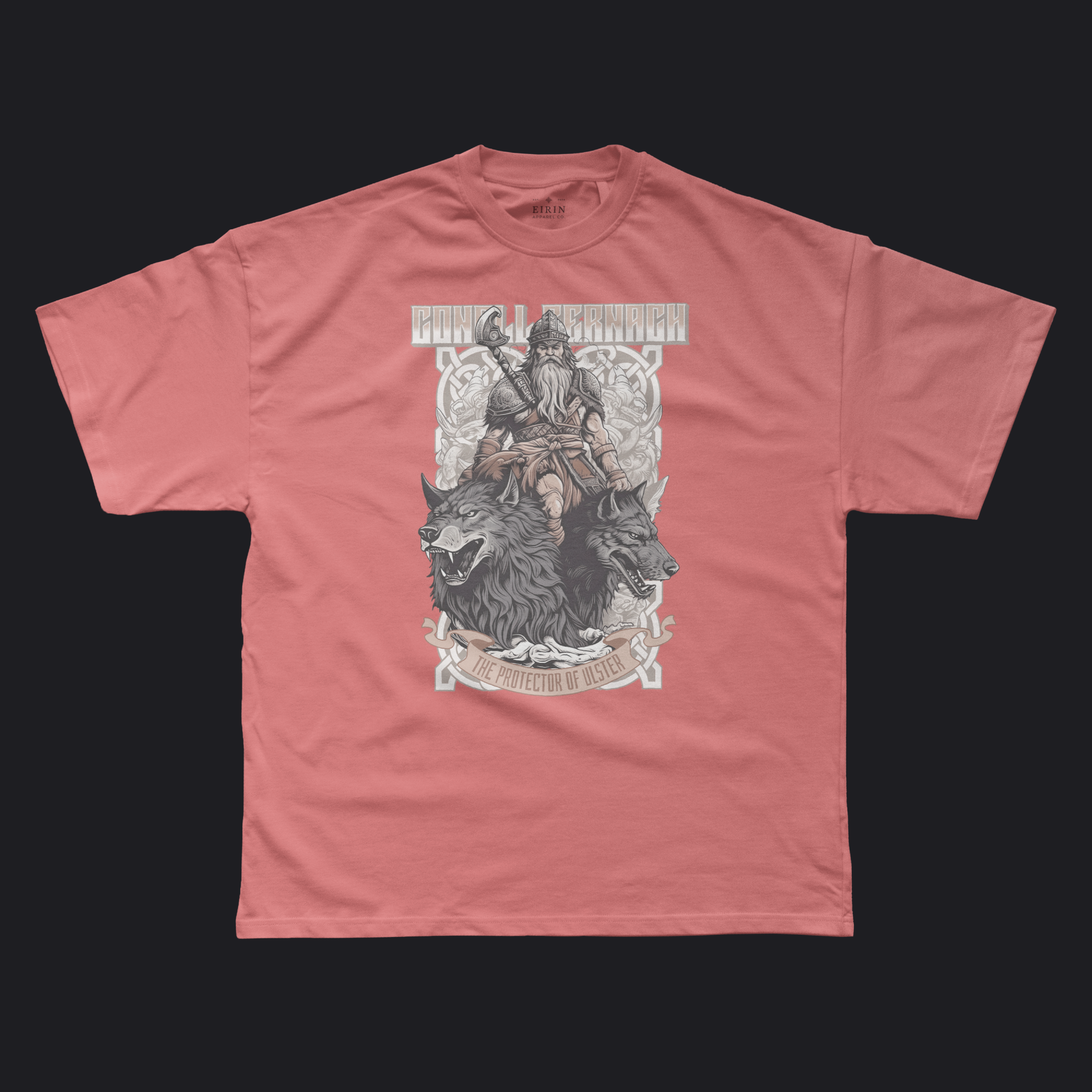 Eirin Apparel Men's T-Shirt Mauve / S Men's Conall Cernach Protector of Ulster T-Shirt